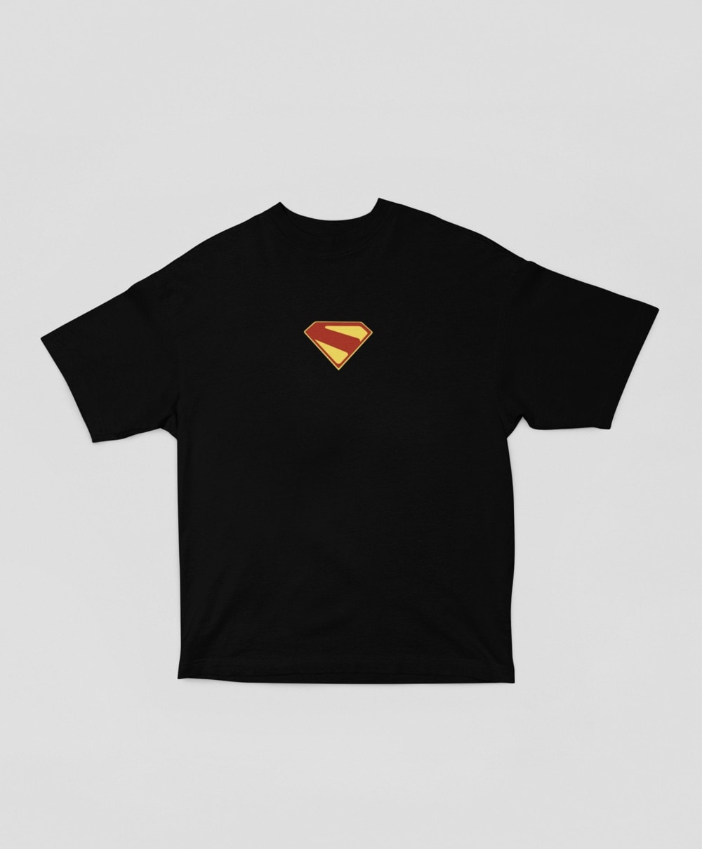 Camiseta - Superman Logo y Krypto