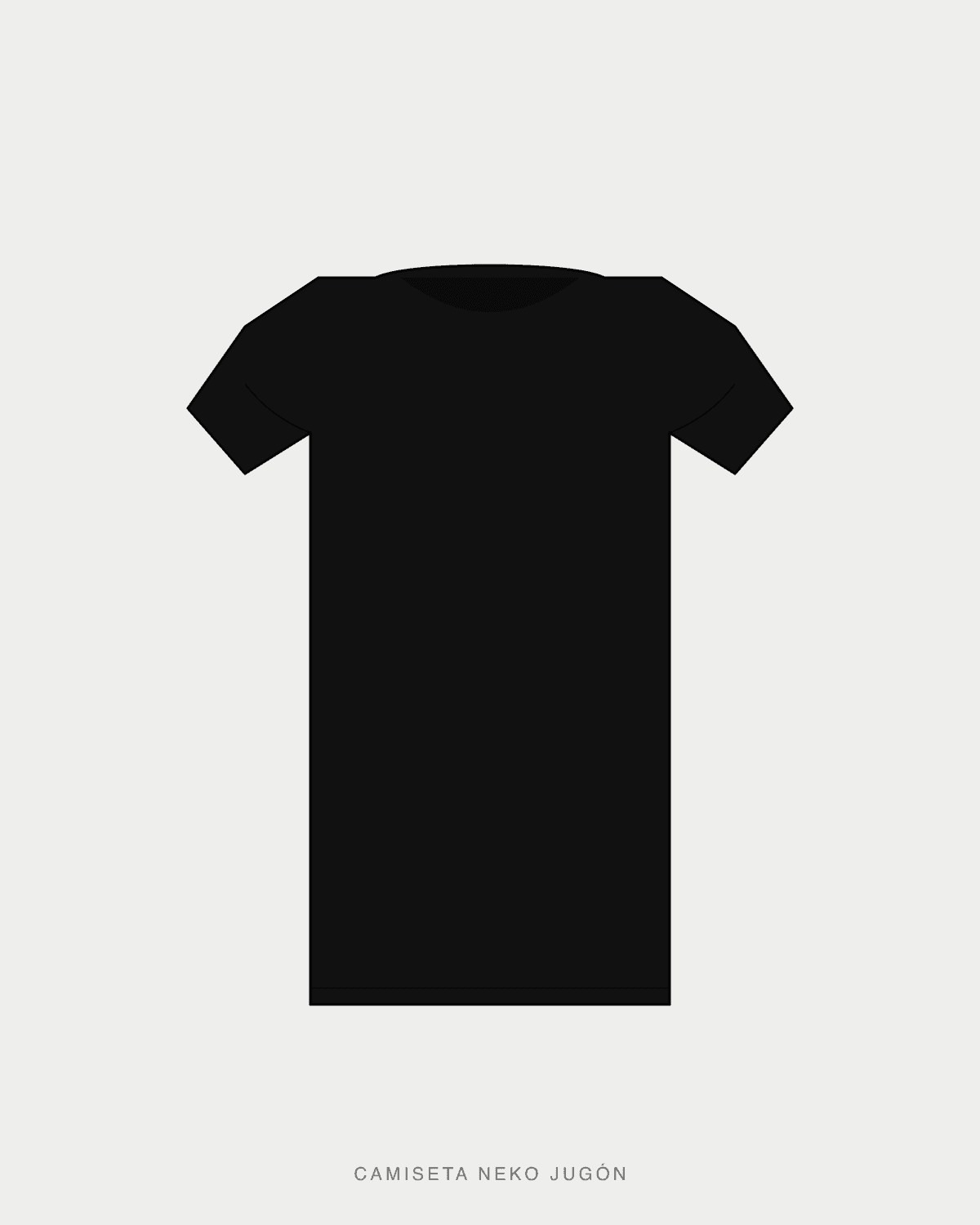 Camiseta Neko Jugón — front