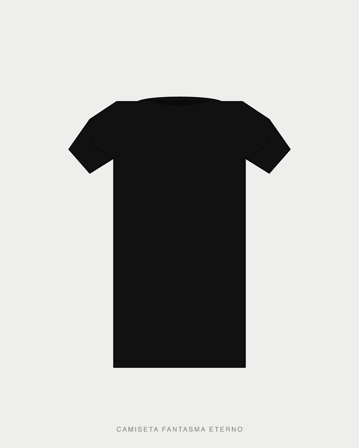 Camiseta Fantasma Eterno — front