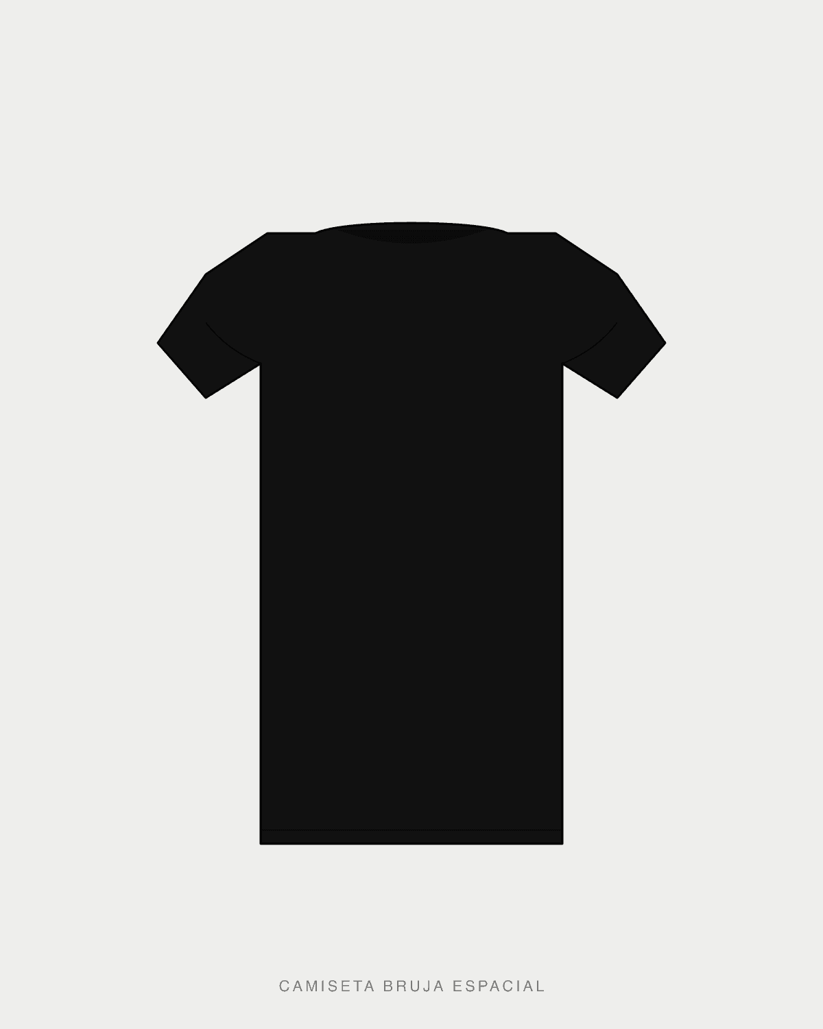 Camiseta Bruja Espacial — front
