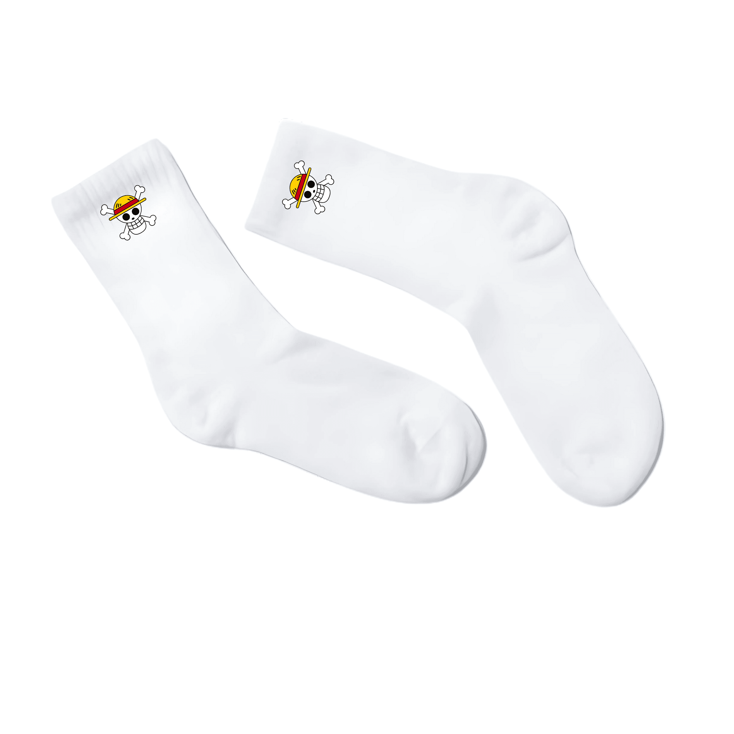 Medias Blancas One Piece – Sombrero de Paja