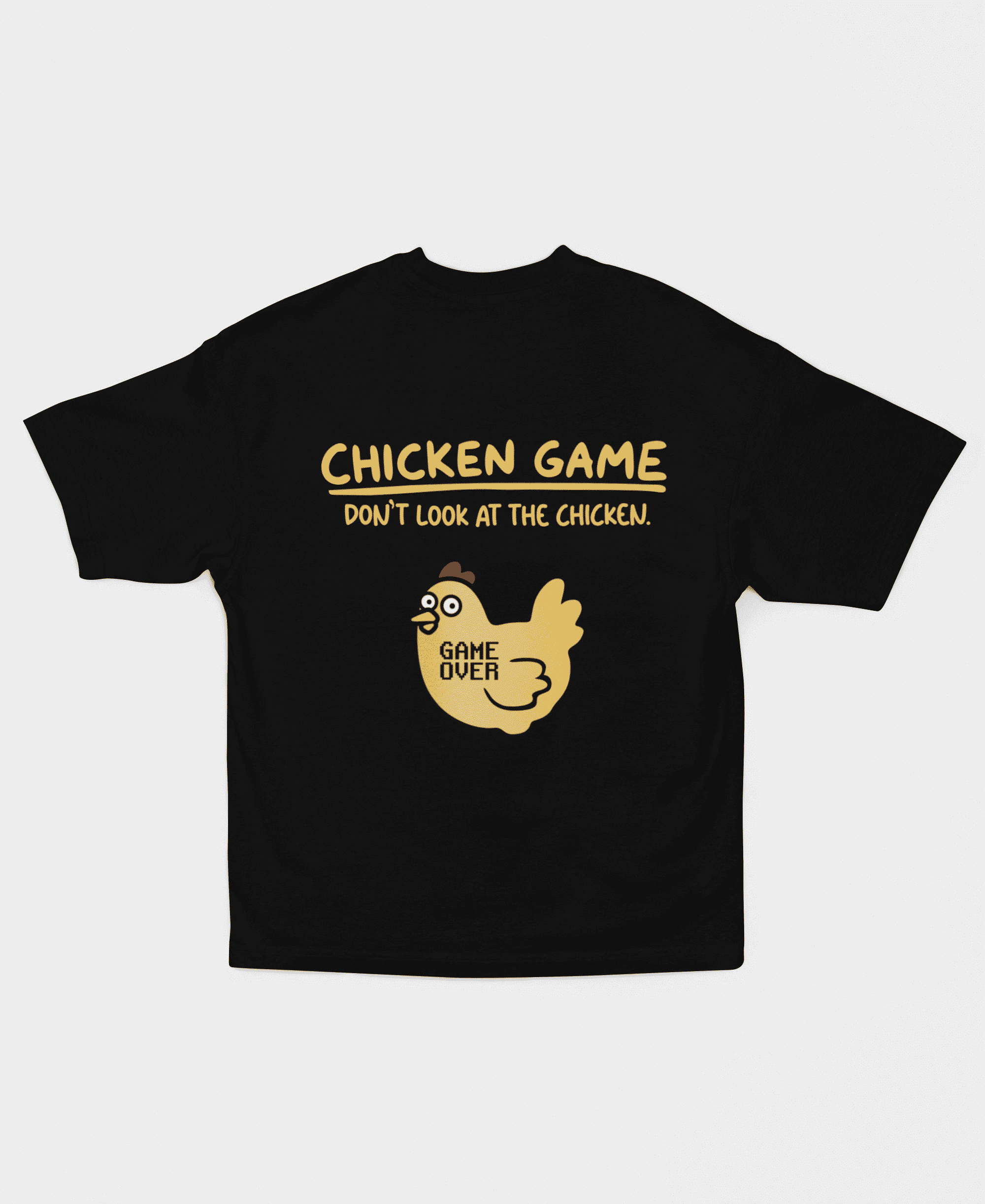 Camiseta - Game Over Chicken